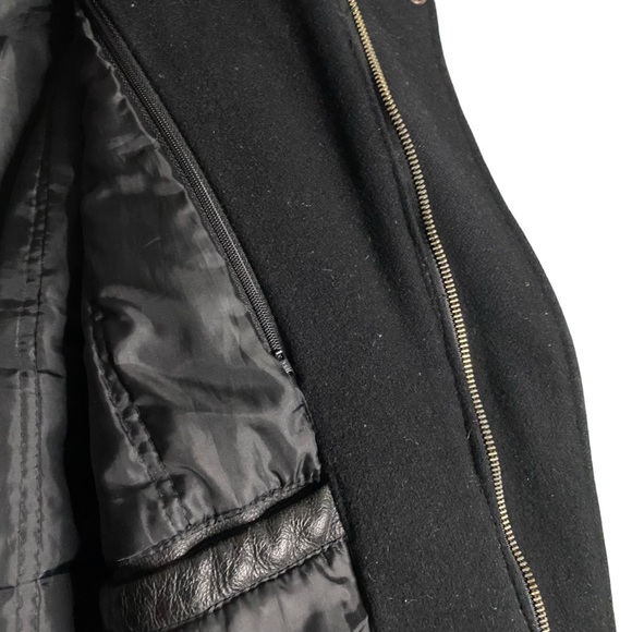 Canada Sportswear Men's Fountain Tire Black Varsity Full Zip Jacket - Picture 7 of 11